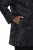 Ulla Popken 848099 Blazer floral em jacquard com abotoamento oculto Preto - Blazers e Coletes - Blazers em Tamanhos Grandes
