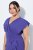 Ulla Popken 848120 Vestido com folhos Lilás - Vestidos de noite - Vestidos de festa em tamanhos grandes