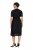 Ulla Popken 848140 Vestido de lantejoulas Preto - Vestidos de noite - Vestidos de festa em tamanhos grandes