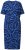 Ulla Popken 848162 Vestido midi estampado Azul-marinho - Vestidos midi - Vestidos Midi Tamanhos Grandes