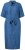 Ulla Popken 848491 Vestido camiseiro Azul ganga - Vestidos midi - Vestidos Midi Tamanhos Grandes