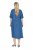 Ulla Popken 848491 Vestido camiseiro Azul ganga - Vestidos midi - Vestidos Midi Tamanhos Grandes