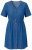 Ulla Popken 848597 Vestido camiseiro Azul ganga - Vestidos camiseiros - 
