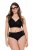 Ulla Popken 848693 Boxers com renda Preto - Cuecas - 