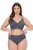 Ulla Popken 848693 Cuecas com renda Antracite - Cuecas - 
