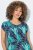 Ulla Popken 848696 Vestido estampado Azul-marinho - Vestidos de verão - Vestidos de verão plus size
