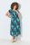 Ulla Popken 848696 Vestido estampado Azul-marinho - Vestidos de verão - Vestidos de verão plus size