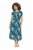 Ulla Popken 848696 Vestido estampado Azul-marinho - Vestidos de verão - Vestidos de verão plus size