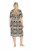 Ulla Popken 848789 Vestido midi estampado com bolsos Azul-marinho - Vestidos midi - Vestidos Midi Tamanhos Grandes