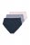 Ulla Popken 848803 Cuecas com renda pack de 3 Azul claro - Cuecas - 