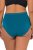 Ulla Popken 848803 Cuecas com renda pack de 3 Petróleo - Cuecas - 