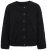 Ulla Popken 848940 Blusão bomber Preto - Jaquetas - Casacos plus size para mulher