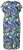 Ulla Popken 848980 Vestido camiseiro floral Lilás - Vestidos midi - Vestidos Midi Tamanhos Grandes