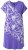 Ulla Popken 849033 Vestido de chiffon estampado Lilás - Vestidos - Vestidos para todos os tamanhos