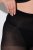 Ulla Popken 849047 Collants com padrão 100 den Preto - Collants & meias - 