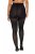 Ulla Popken 849050 Collants aos quadrados Preto - Collants & meias - 