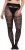Ulla Popken 849055 Collants com flores Preto - Collants & meias - 