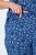 Ulla Popken 849144 Pijama com padrão animal Azul-marinho - Pijamas/Loungewear - 