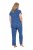 Ulla Popken 849144 Pijama com padrão animal Azul-marinho - Pijamas/Loungewear - 