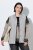 Ulla Popken 849221 Colete acolchoado com gola canelada Cinzento - Coletes - 