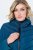 Ulla Popken 849472 Casaco acolchoado Petróleo - Jaquetas - Casacos plus size para mulher