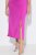 Ulla Popken 849508 Vestido de noite Lilás - Vestidos de noite - Vestidos de festa em tamanhos grandes