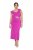 Ulla Popken 849508 Vestido de noite Lilás - Vestidos de noite - Vestidos de festa em tamanhos grandes