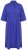 Ulla Popken 849541 Vestido camiseiro de manga curta com cordão Violeta - Vestidos camiseiros - 
