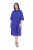 Ulla Popken 849541 Vestido camiseiro de manga curta com cordão Violeta - Vestidos camiseiros - 