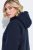Ulla Popken 849619 Casaco HYPRAR impermeável com forro teddy Azul-marinho - Jaquetas - Casacos plus size para mulher