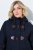 Ulla Popken 849619 Casaco HYPRAR impermeável com forro teddy Azul-marinho - Jaquetas - Casacos plus size para mulher