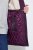 Ulla Popken 849619 Casaco de chuva Roxo escuro - Jaquetas - Casacos plus size para mulher