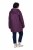 Ulla Popken 849619 Casaco de chuva Roxo escuro - Jaquetas - Casacos plus size para mulher