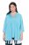 Ulla Popken 849620 Casaco Azul - Jaquetas - Casacos plus size para mulher