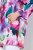 Ulla Popken 849728 Blazer floral em mistura de linho Branco - Blazers e Coletes - Blazers em Tamanhos Grandes
