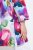 Ulla Popken 849728 Blazer floral em mistura de linho Branco - Blazers e Coletes - Blazers em Tamanhos Grandes