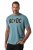 JP1880 849790 AC/DC Classic Logo T-shirt Azul turquesa - T-shirts de bandas - Camisetas de Bandas em Tamanhos Grandes
