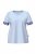 Ulla Popken 849850 Pijama aos quadrados Azul claro - Pijamas/Loungewear - 