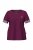 Ulla Popken 849850 Pijama aos quadrados Vermelho baga - Pijamas/Loungewear - 