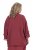 Ulla Popken 849860 Quimono Vermelho ferrugem - Cardigans - Casacos de malha femininos plus size