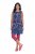 Ulla Popken 849887 Vestido de jersey sem mangas Azul-marinho - Vestidos em jersey - 