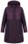 Ulla Popken 849908 Casaco de chuva Bordô - Jaquetas - Casacos plus size para mulher
