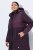 Ulla Popken 849908 Casaco de chuva Bordô - Jaquetas - Casacos plus size para mulher