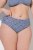 Ulla Popken 850077 Cuecas com padrão pack de 5 Azul claro - Cuecas - 