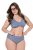 Ulla Popken 850077 Cuecas com padrão pack de 5 Azul claro - Cuecas - 