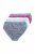 Ulla Popken 850077 Cuecas com padrão pack de 5 Azul claro - Cuecas - 