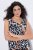 Ulla Popken 850175 Vestido de jersey sem mangas com bolsos Preto - Vestidos de verão - Vestidos de verão plus size