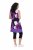 Ulla Popken 850175 Vestido de jersey sem mangas com bolsos Lilás - Vestidos em jersey - 