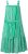 Ulla Popken 850197 Vestido às riscas com folhos Verde - Vestidos de verão - Vestidos de verão plus size