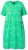 Ulla Popken 850204 Vestido de jersey de manga curta com decote em V Verde - Vestidos em jersey - 